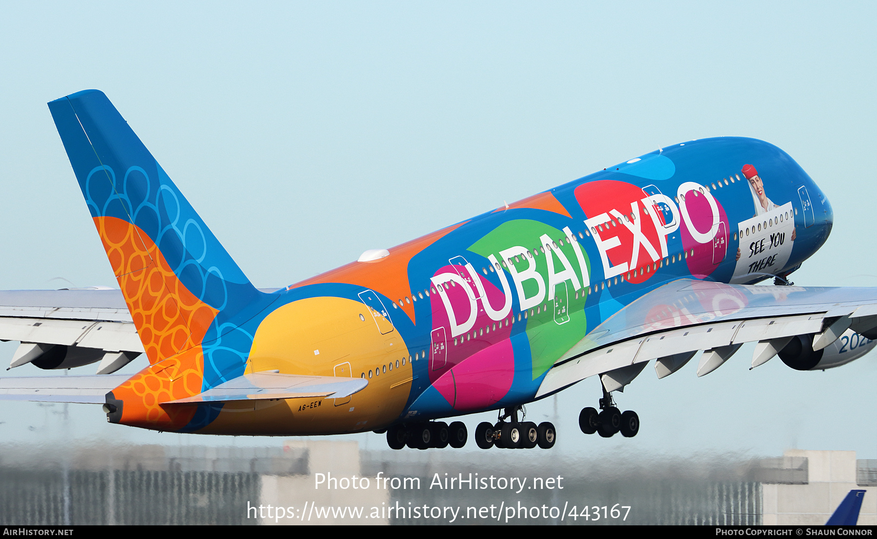 Aircraft Photo of A6-EEW | Airbus A380-861 | Emirates | AirHistory.net #443167