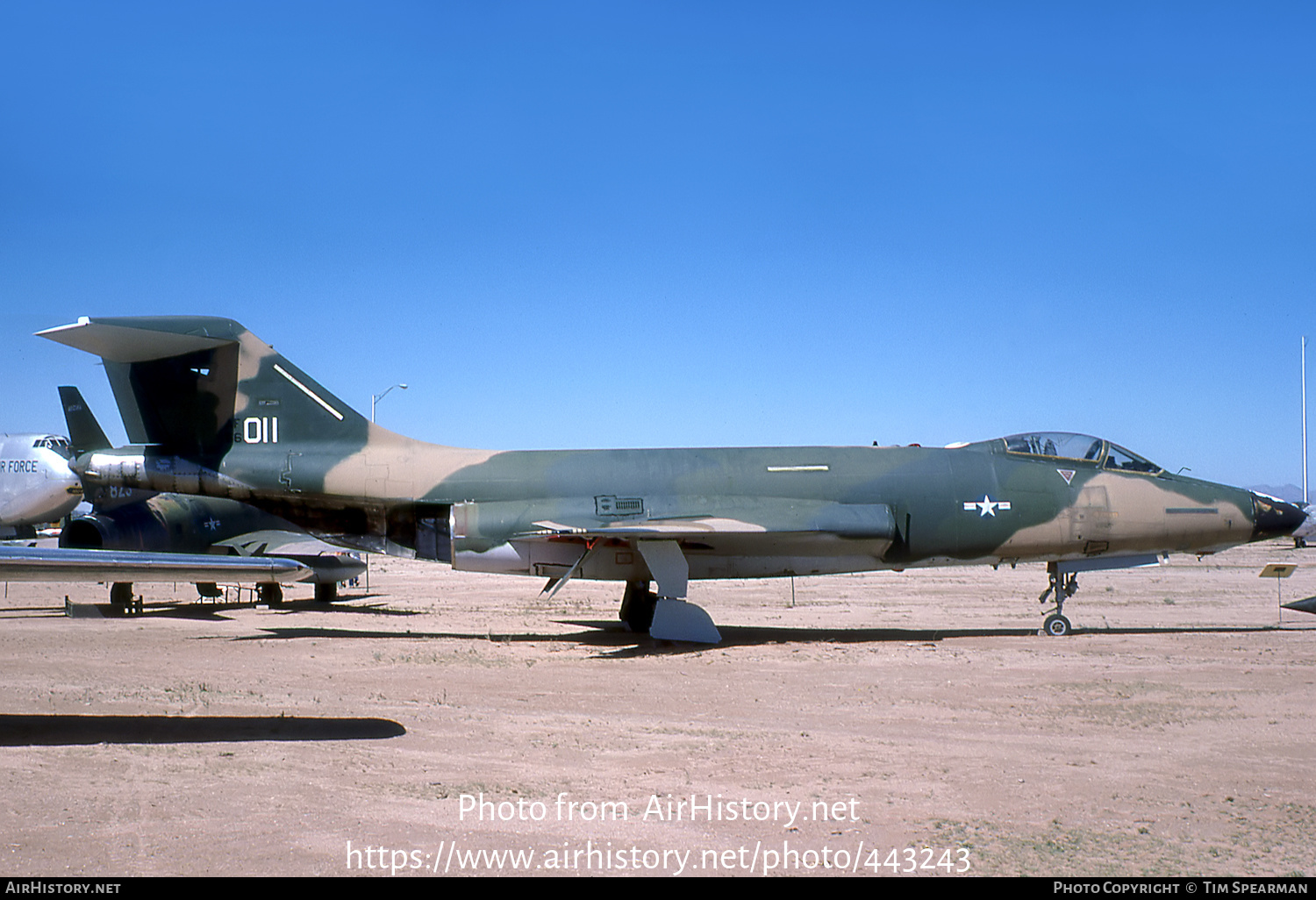 Aircraft Photo of 56-011 | McDonnell RF-101H Voodoo | USA - Air Force | AirHistory.net #443243