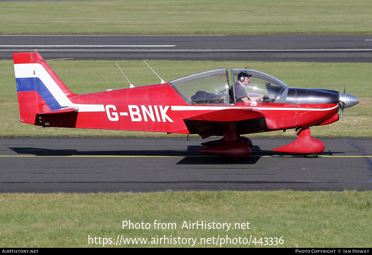 Aircraft Photo of G-BNIK | Robin HR-200-120 (Modified) | AirHistory.net #443336