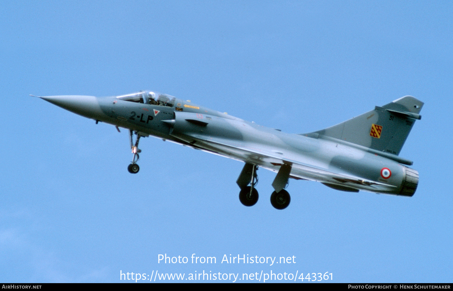 Aircraft Photo of 31 | Dassault Mirage 2000C | France - Air Force | AirHistory.net #443361