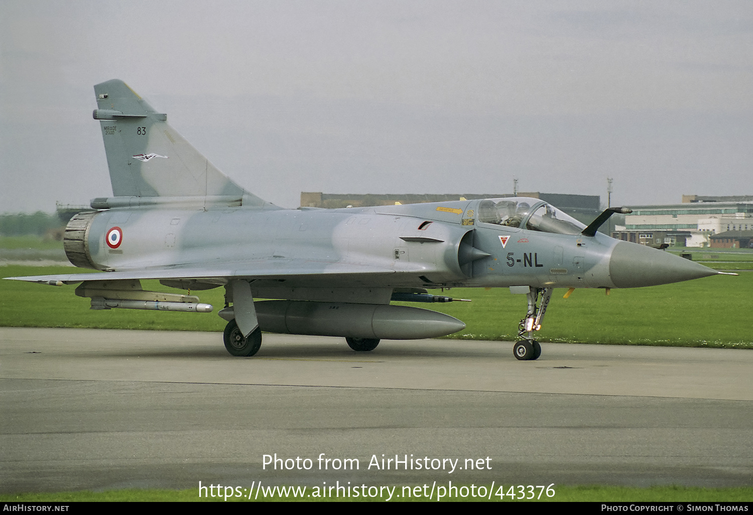 Aircraft Photo of 83 | Dassault Mirage 2000C | France - Air Force | AirHistory.net #443376