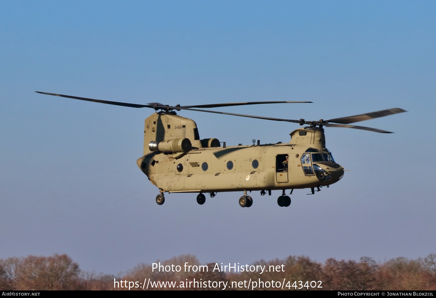 Aircraft Photo of D-601 | Boeing CH-47F Chinook (414) | Netherlands - Air Force | AirHistory.net #443402