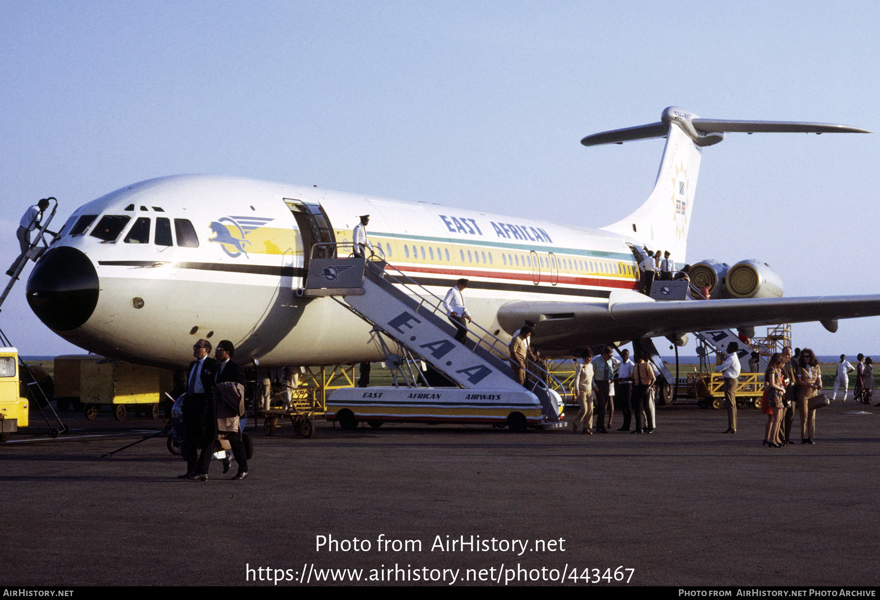 Aircraft Photo of 5H-MMT | Vickers Super VC10 Srs1154 | East African Airways | AirHistory.net #443467