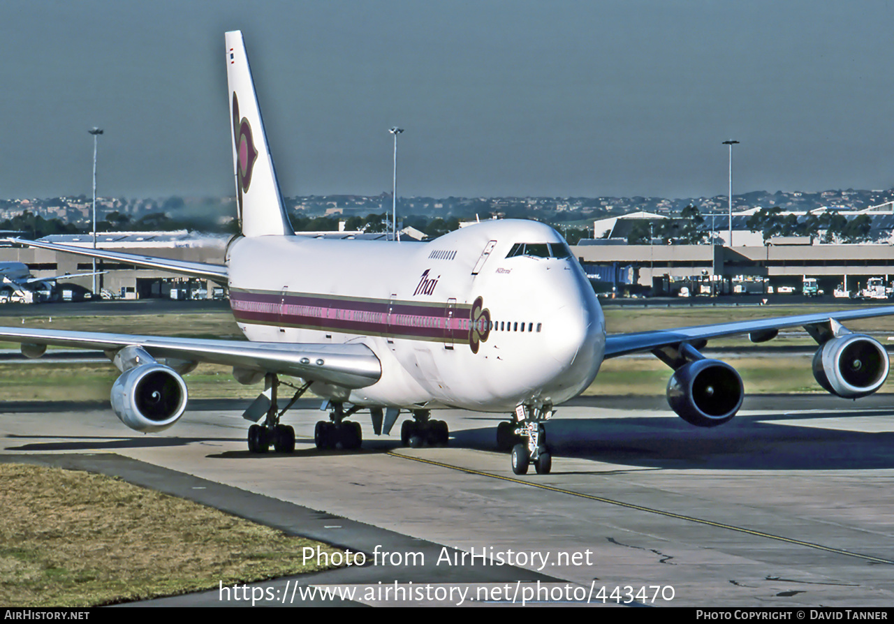 Aircraft Photo of HS-TGB | Boeing 747-2D7B | Thai Airways International | AirHistory.net #443470