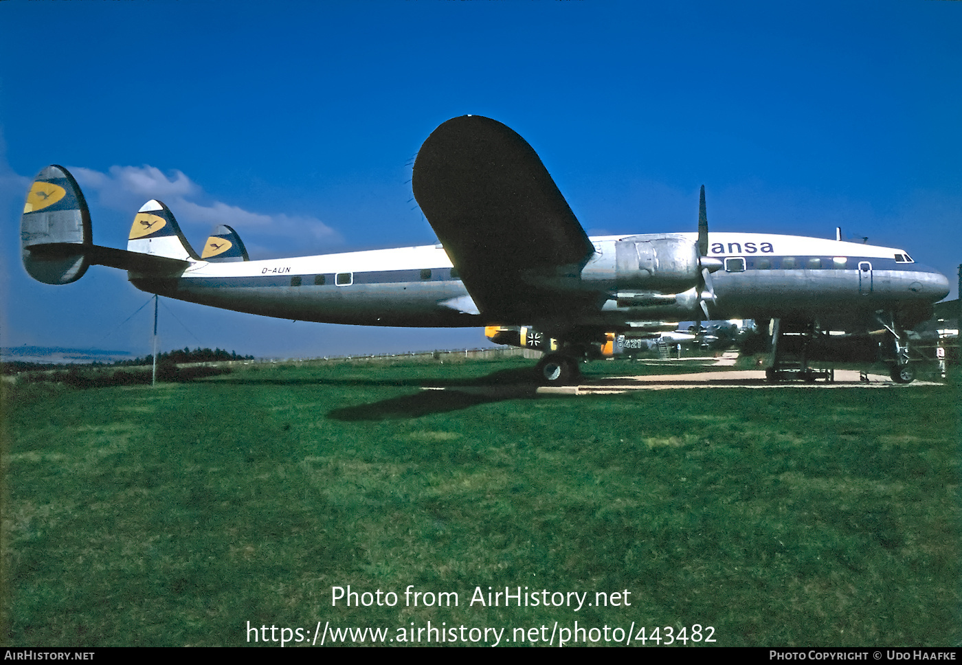 Aircraft Photo of D-ALIN | Lockheed L-1049G Super Constellation | Lufthansa | AirHistory.net #443482