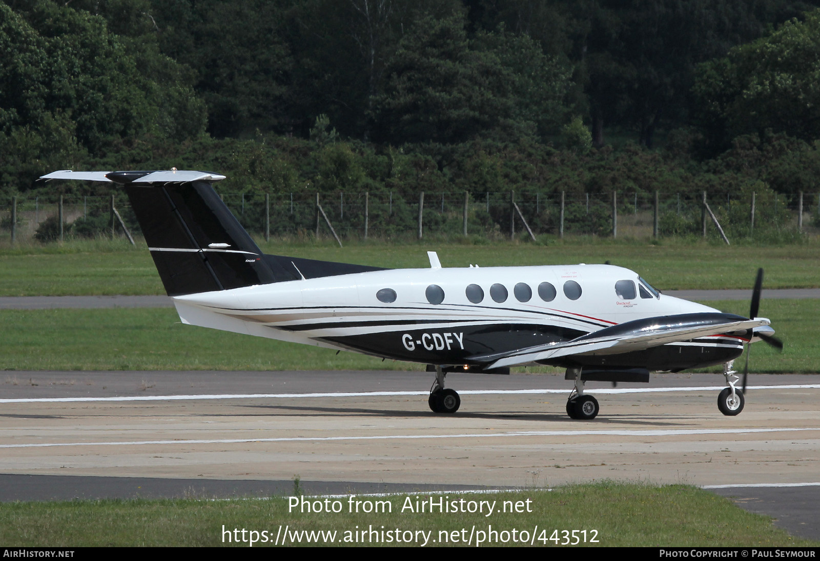 Aircraft Photo of G-CDFY | Raytheon B200 King Air | AirHistory.net #443512