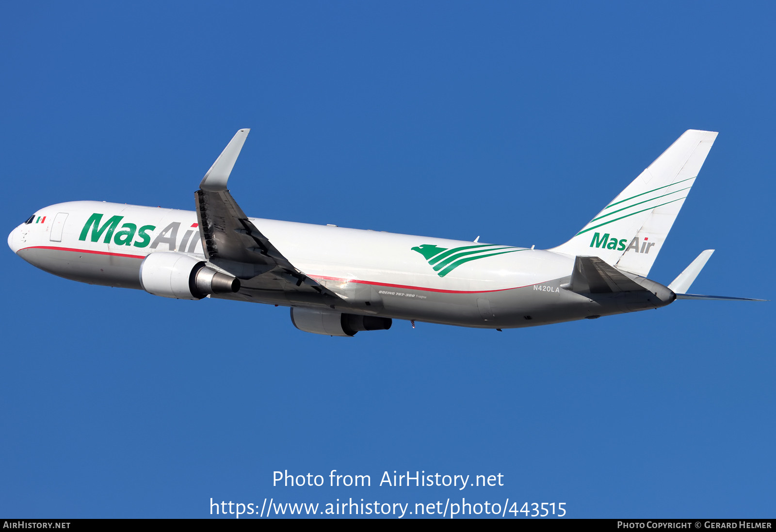 Aircraft Photo of N420LA | Boeing 767-316F/ER | MasAir | AirHistory.net #443515