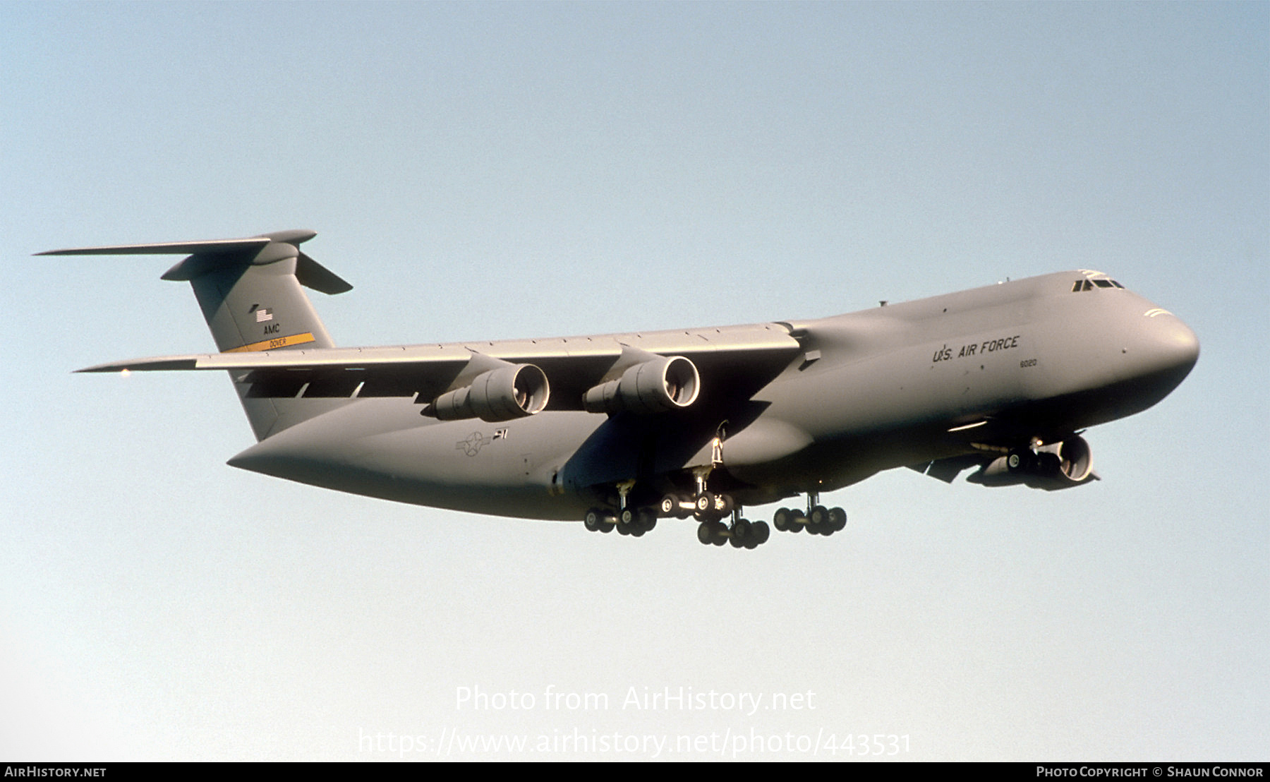 Aircraft Photo of 86-0020 / 60020 | Lockheed C-5B Galaxy (L-500) | USA - Air Force | AirHistory.net #443531