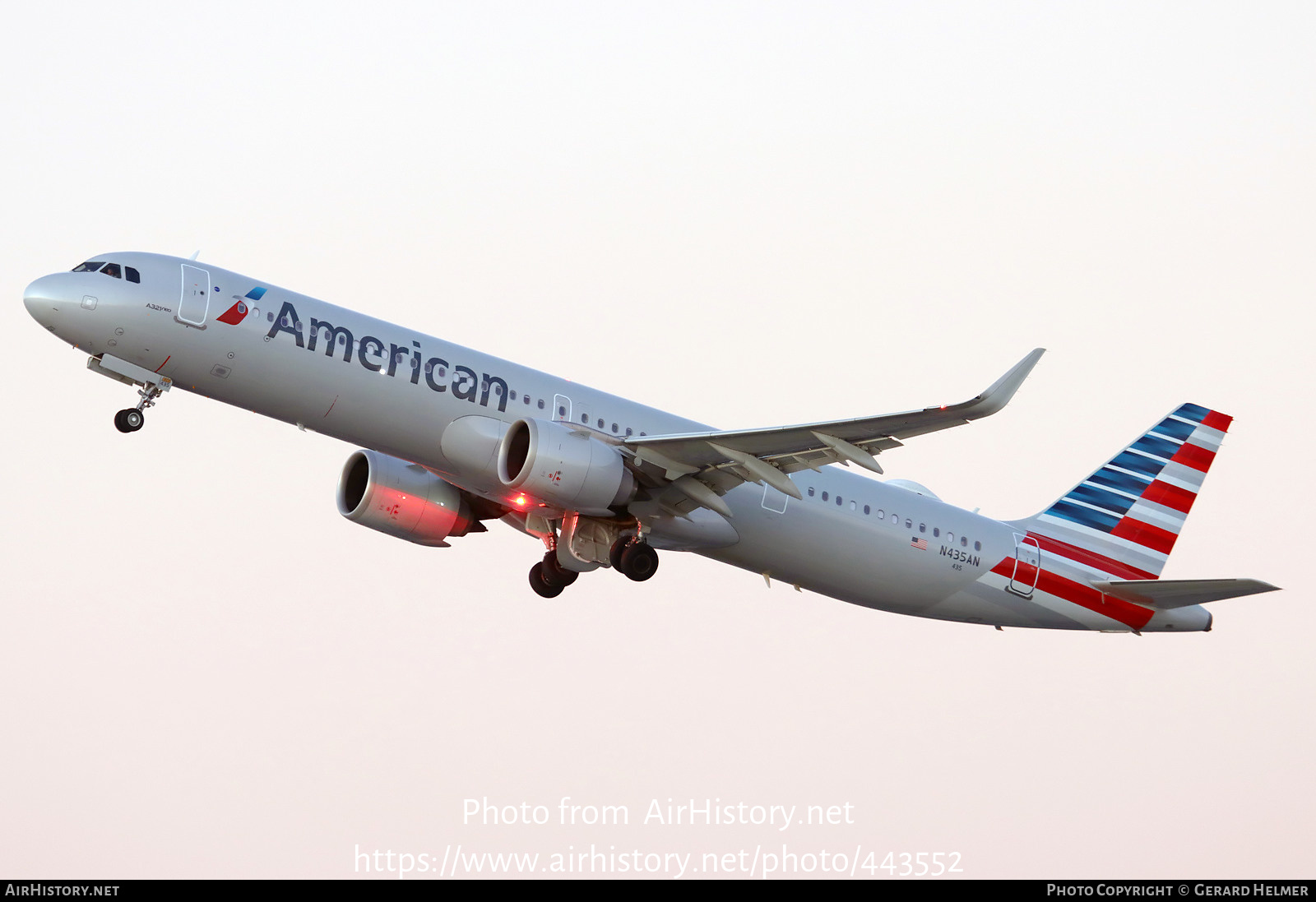 Aircraft Photo of N435AN | Airbus A321-253NX | American Airlines | AirHistory.net #443552