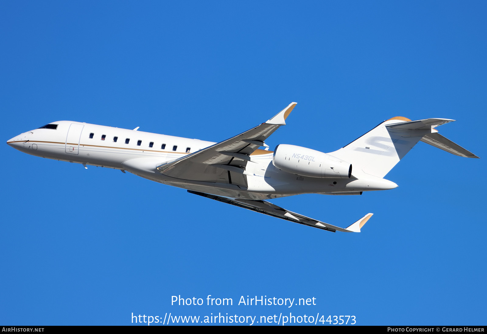 Aircraft Photo of N543GL | Bombardier Global 6000 (BD-700-1A10) | AirHistory.net #443573