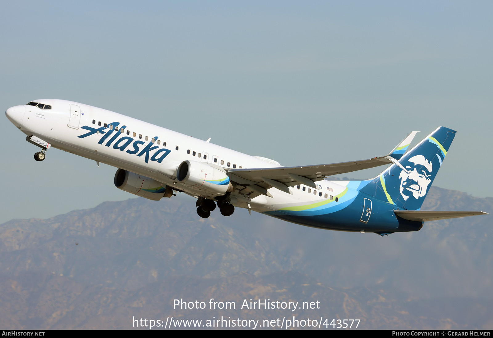 Aircraft Photo of N588AS | Boeing 737-890 | Alaska Airlines | AirHistory.net #443577