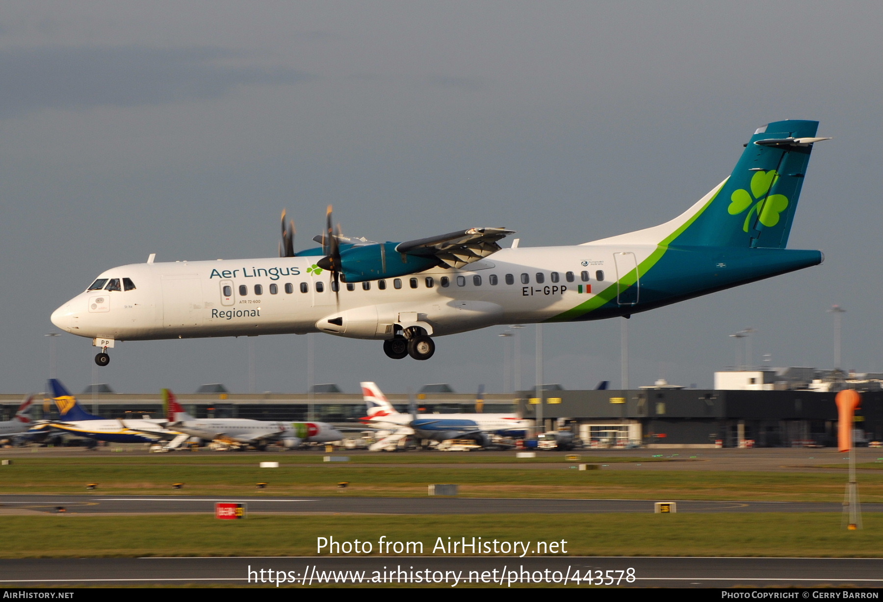 Aircraft Photo of EI-GPP | ATR ATR-72-600 (ATR-72-212A) | Aer Lingus Regional | AirHistory.net #443578