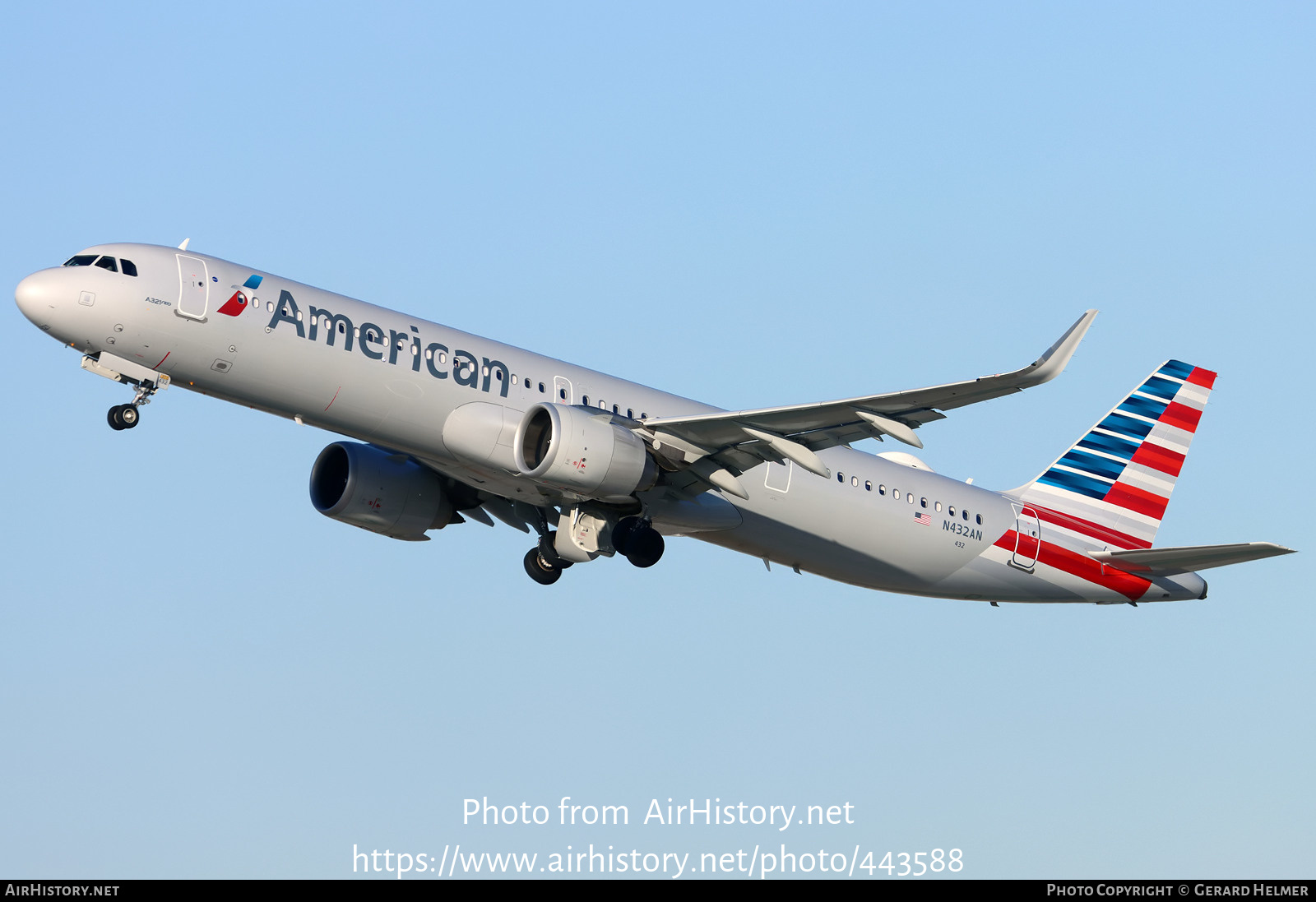 Aircraft Photo of N432AN | Airbus A321-253NX | American Airlines | AirHistory.net #443588