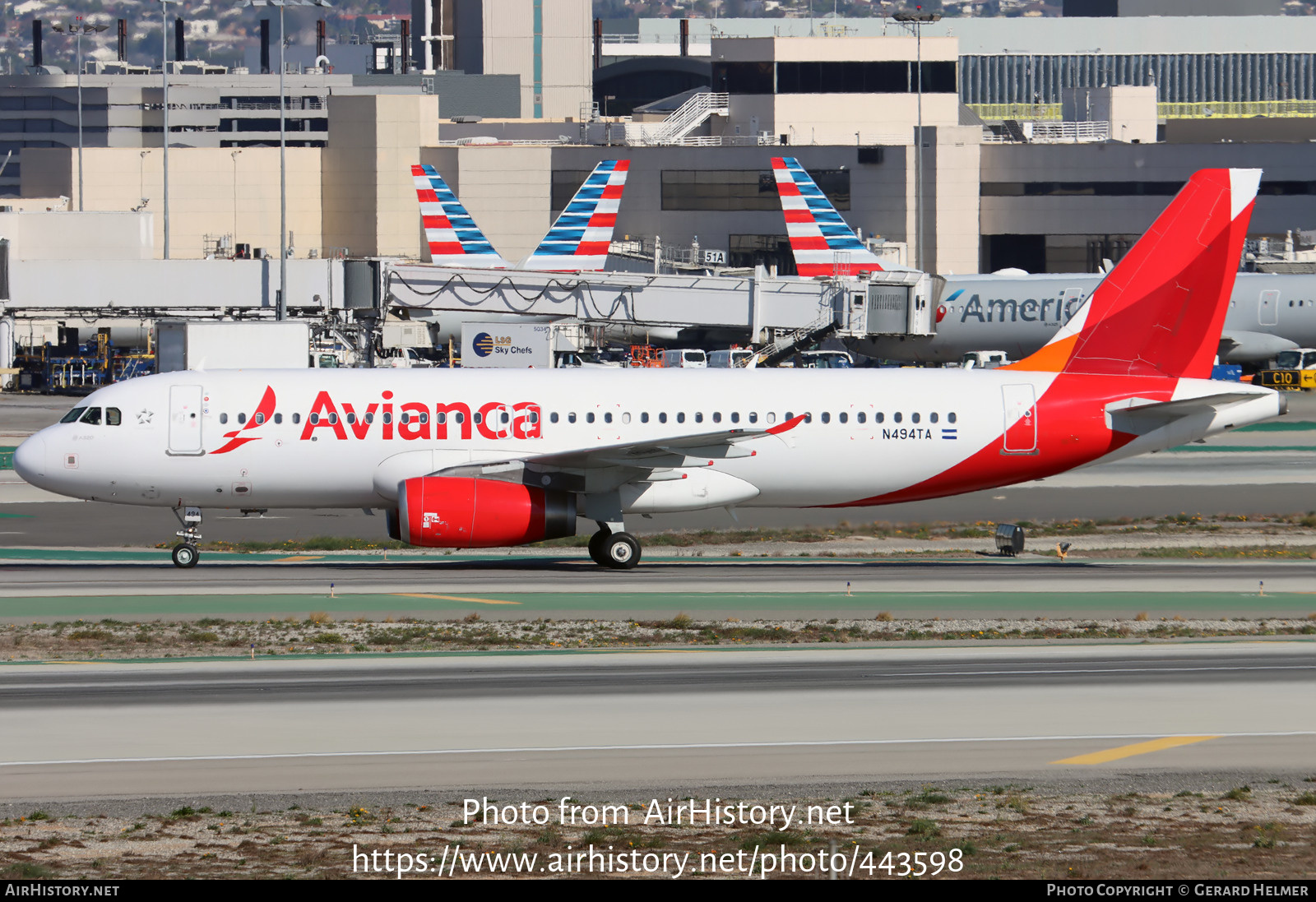 Aircraft Photo of N494TA | Airbus A320-233 | Avianca | AirHistory.net #443598