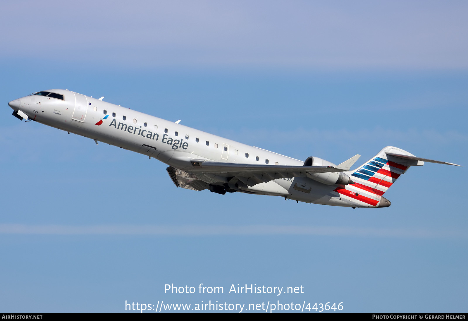 Aircraft Photo Of N702sk Bombardier Crj 701er Cl 600 2c10 American Eagle 0382