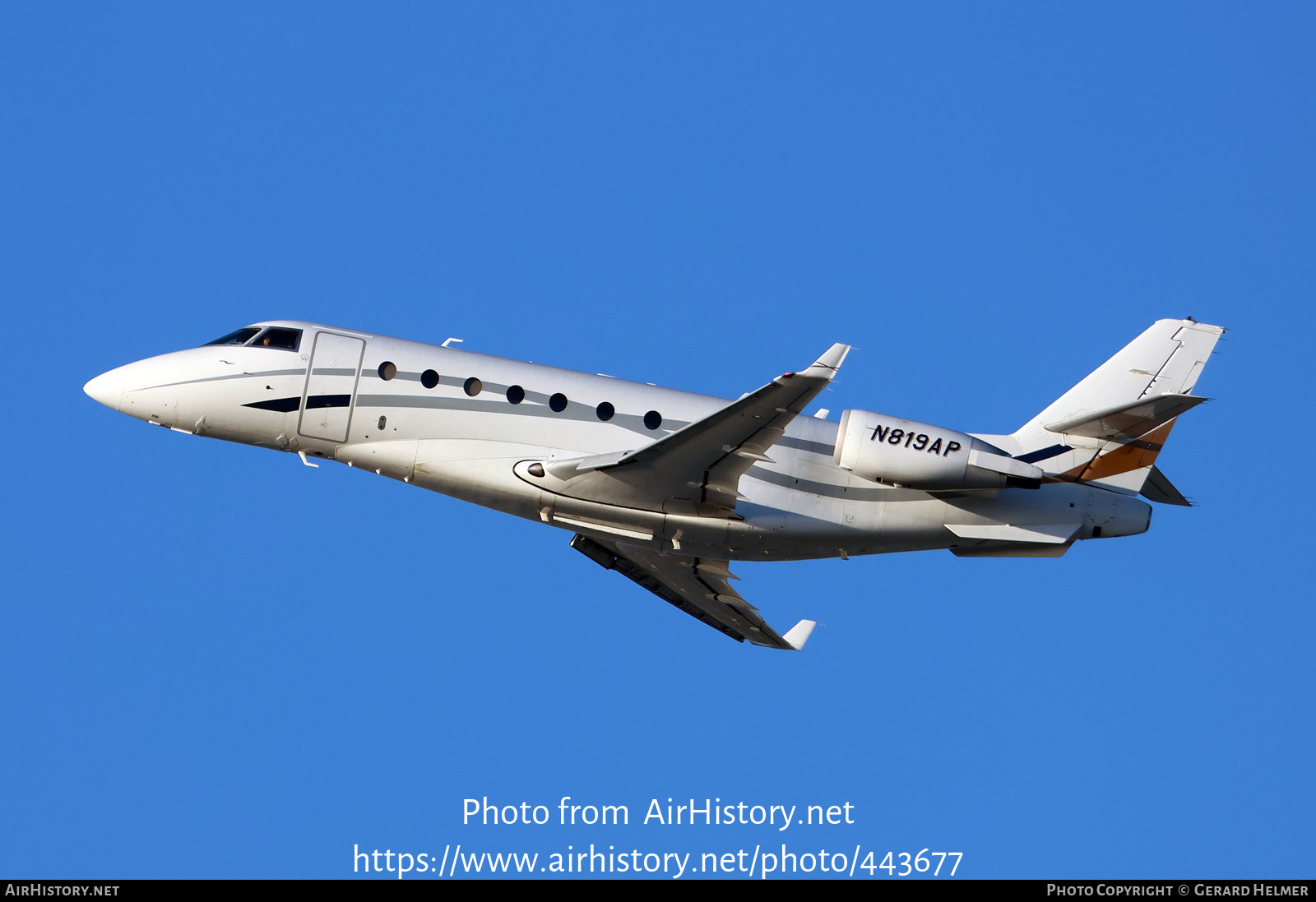 Aircraft Photo of N819AP | Israel Aircraft Industries Gulfstream G200 | AirHistory.net #443677