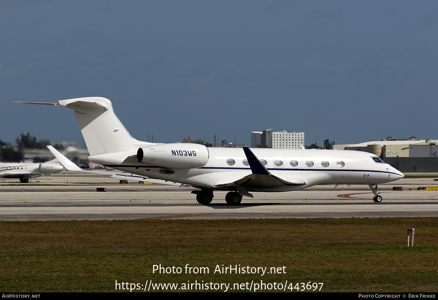 Aircraft Photo of N103WG | Gulfstream Aerospace G650ER (G-VI) | AirHistory.net #443697