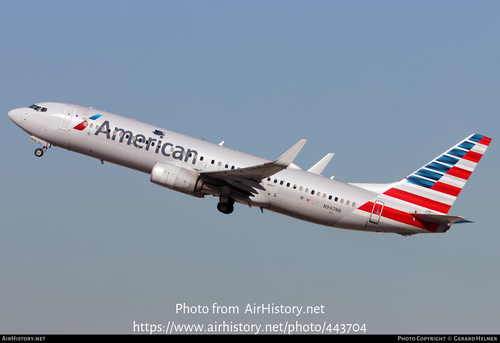 Aircraft Photo of N947NN | Boeing 737-823 | American Airlines | AirHistory.net #443704