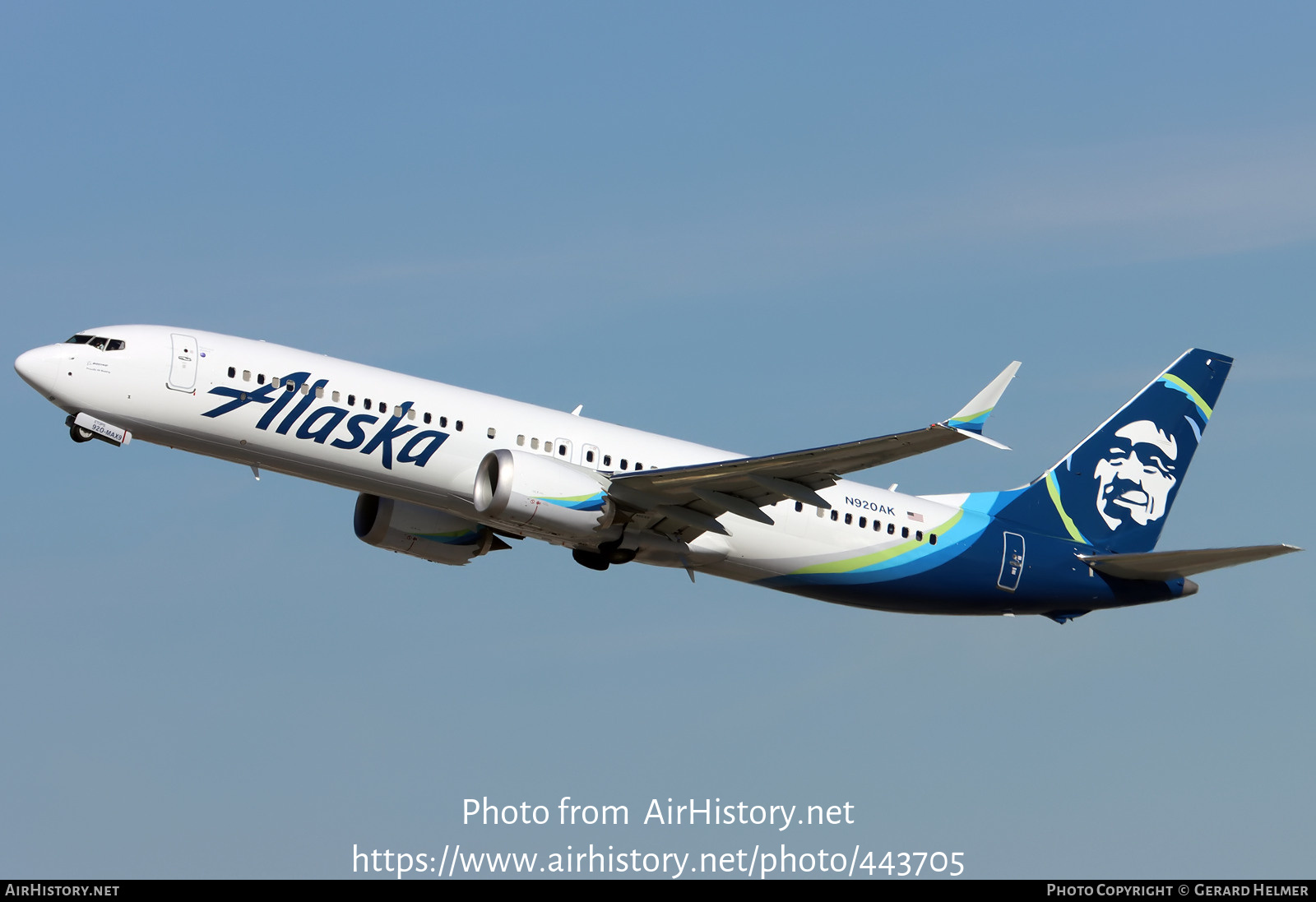 Aircraft Photo of N920AK | Boeing 737-9 Max 9 | Alaska Airlines ...