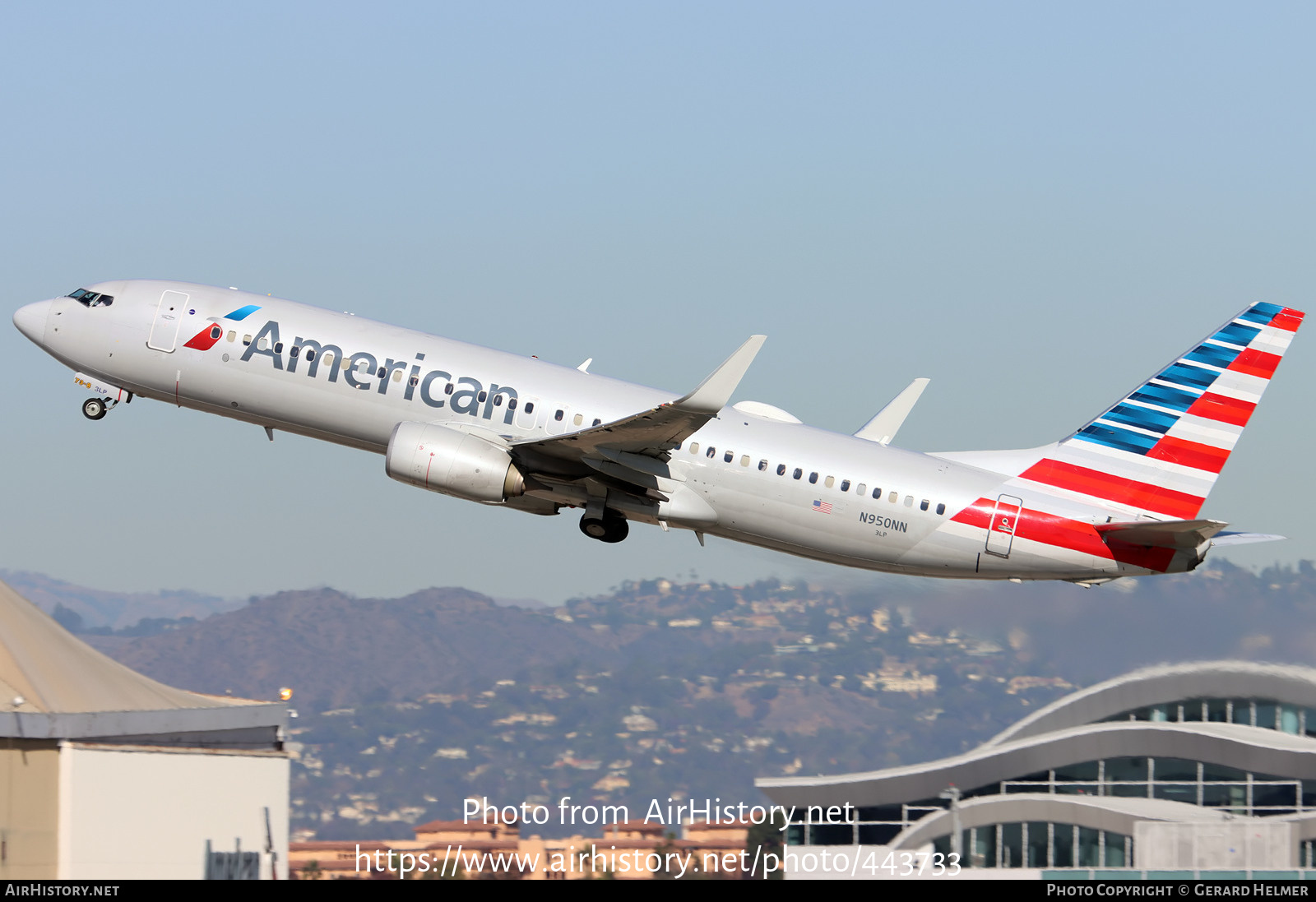 Aircraft Photo of N950NN | Boeing 737-823 | American Airlines | AirHistory.net #443733