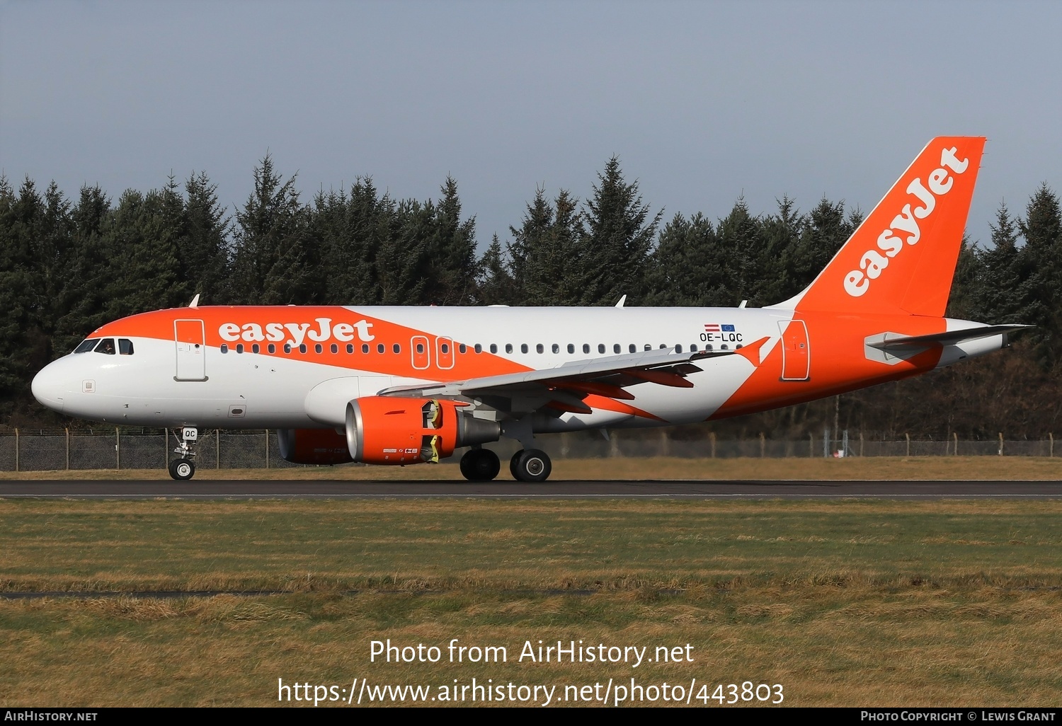 Aircraft Photo of OE-LQC | Airbus A319-111 | EasyJet | AirHistory.net #443803