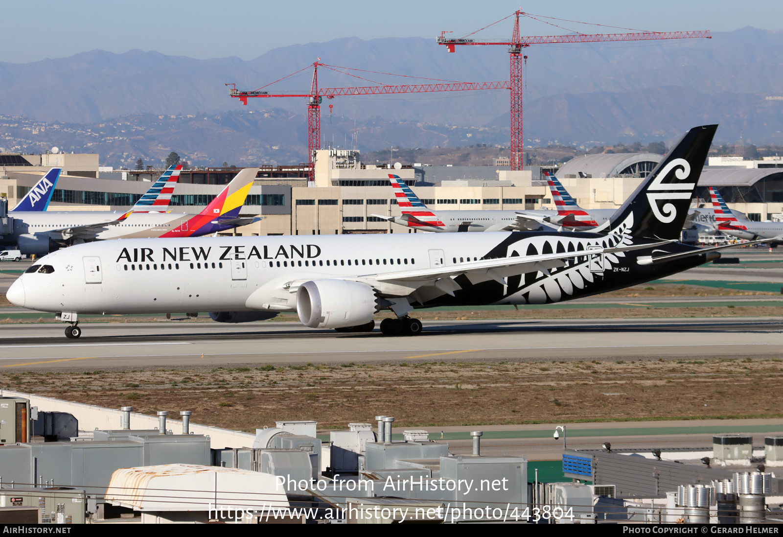 Aircraft Photo of ZK-NZJ | Boeing 787-9 Dreamliner | Air New Zealand | AirHistory.net #443804