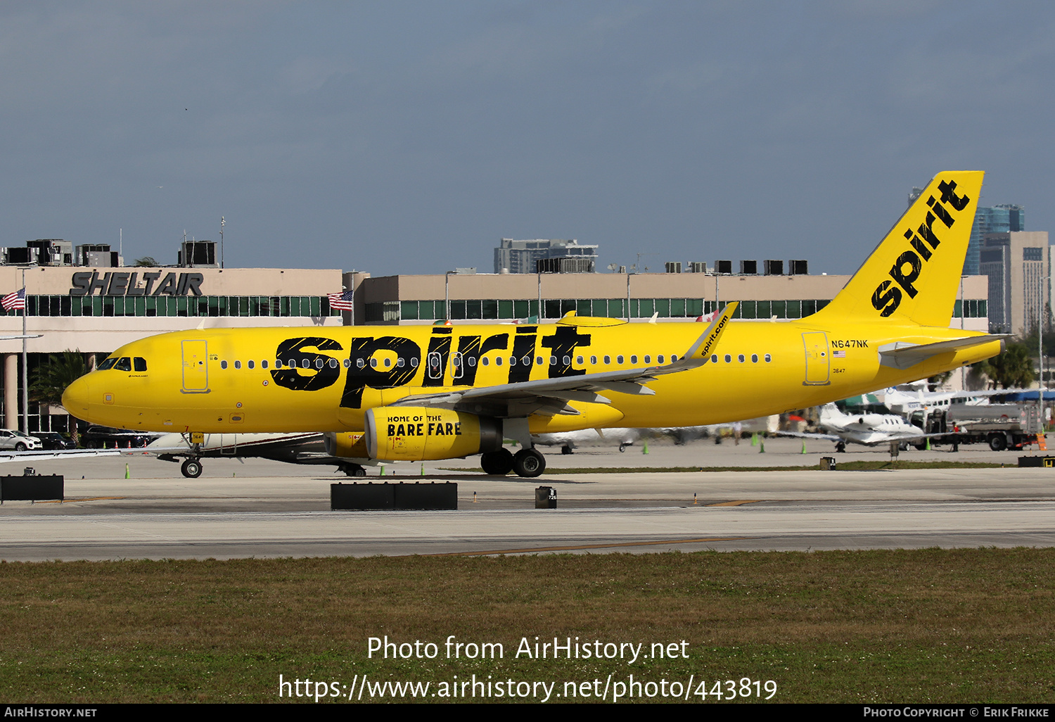 Aircraft Photo of N647NK | Airbus A320-232 | Spirit Airlines | AirHistory.net #443819