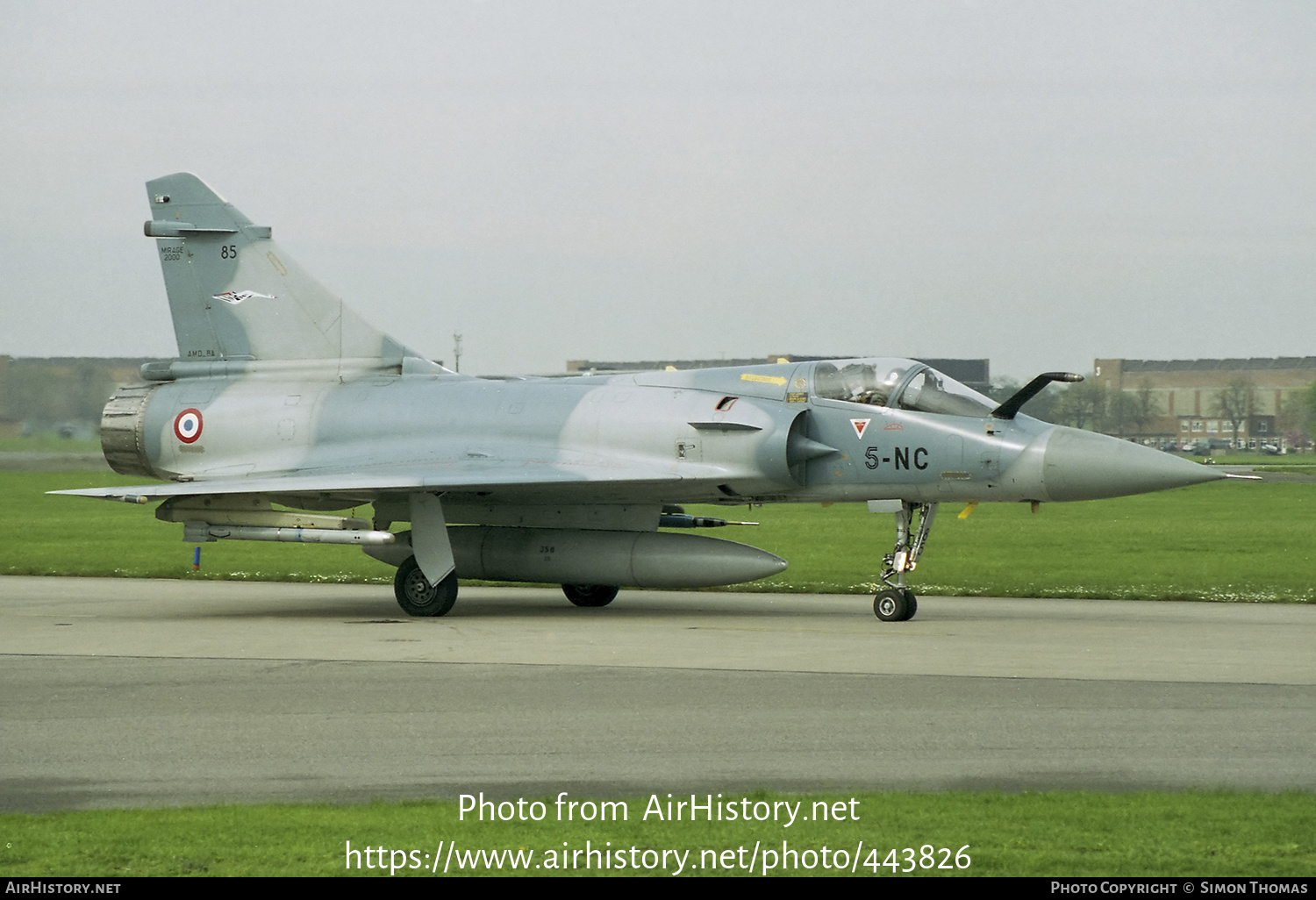 Aircraft Photo of 85 | Dassault Mirage 2000C | France - Air Force | AirHistory.net #443826