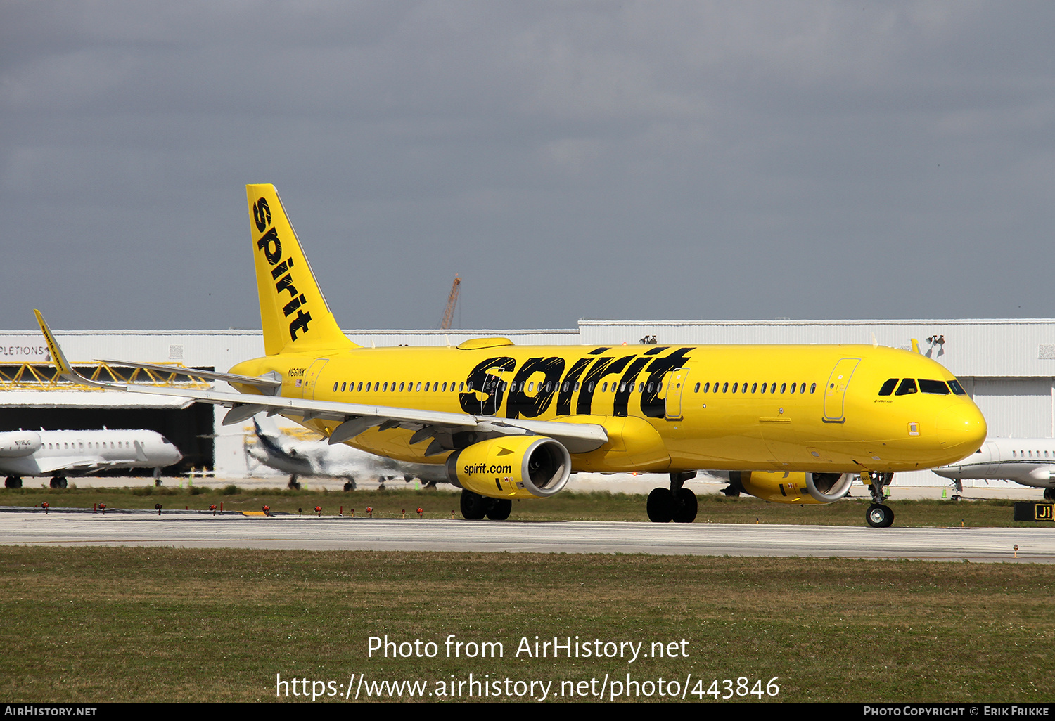 Aircraft Photo of N661NK | Airbus A321-231 | Spirit Airlines | AirHistory.net #443846