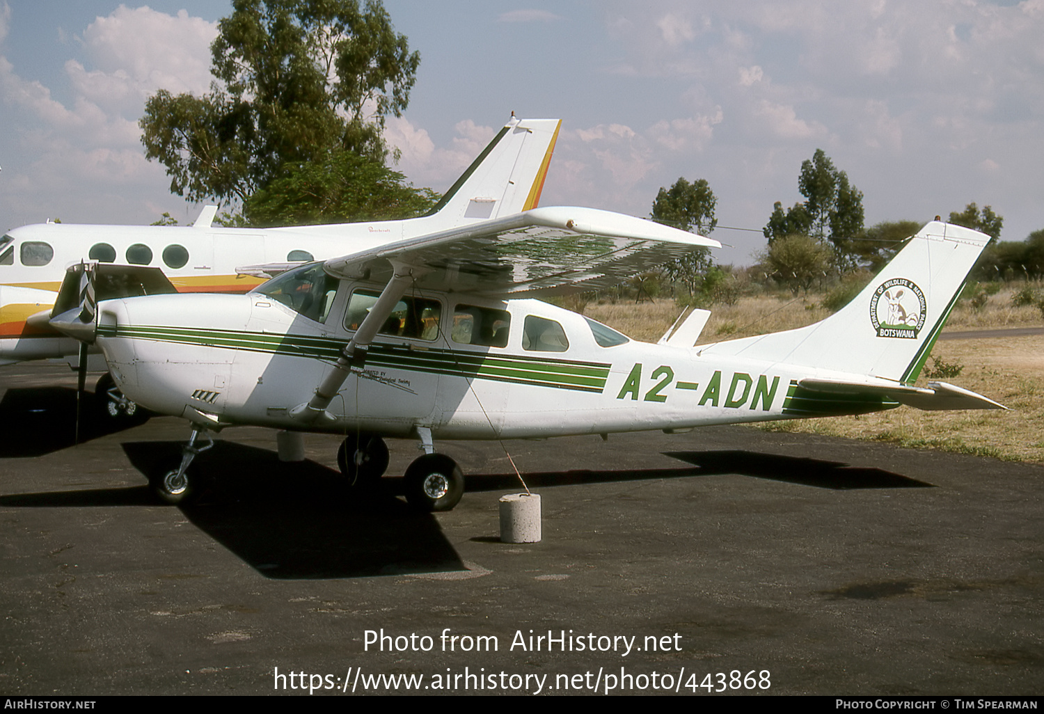 Aircraft Photo of A2-ADN | Cessna U206G Stationair 6 | Department of Wildlife and National Parks | AirHistory.net #443868