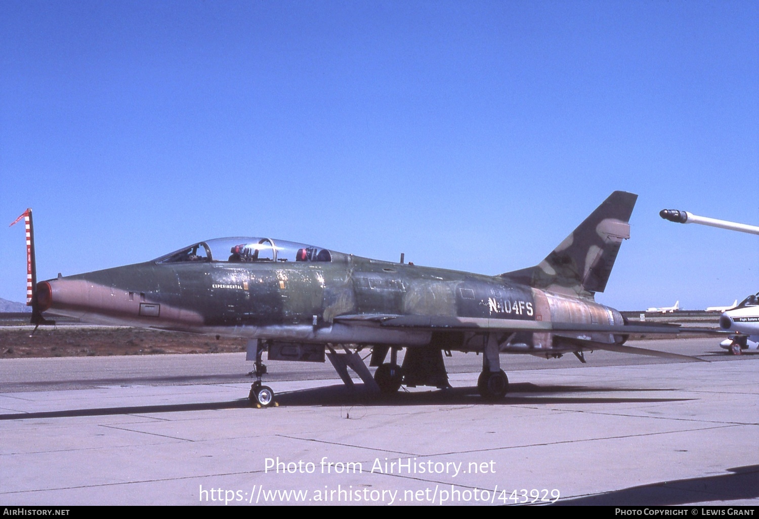 Aircraft Photo of N404FS | North American F-100F Super Sabre | AirHistory.net #443929