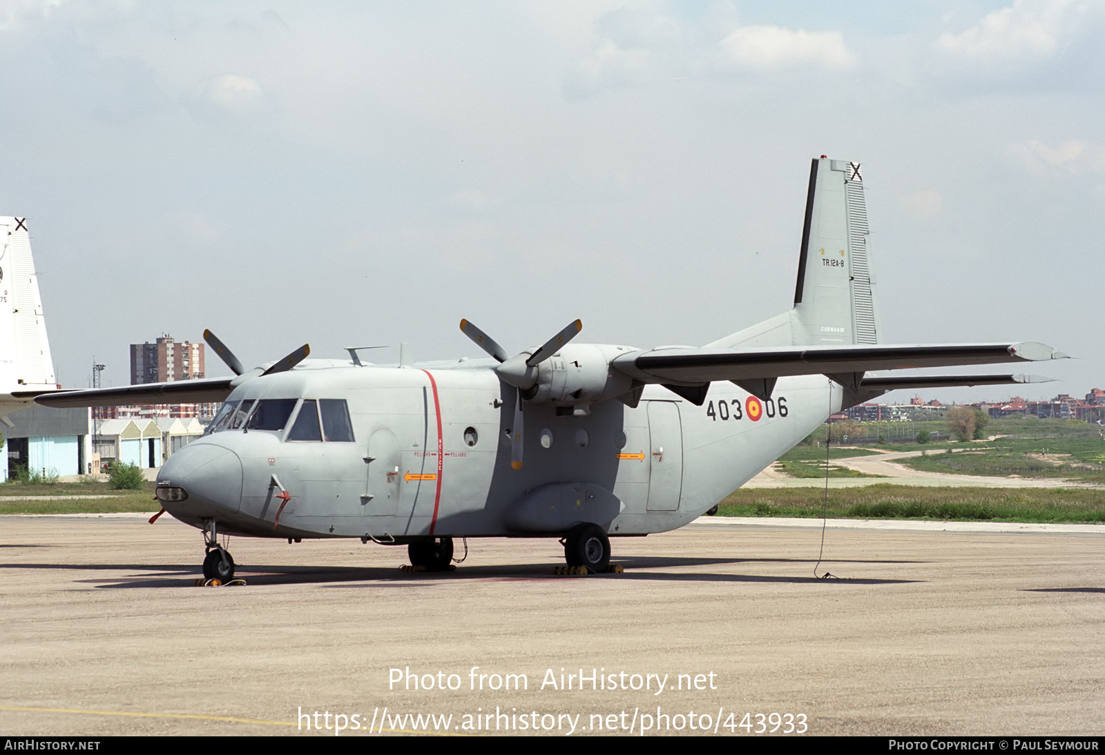 Aircraft Photo of TR.12A-8 | CASA C-212-100 Aviocar | Spain - Air Force | AirHistory.net #443933