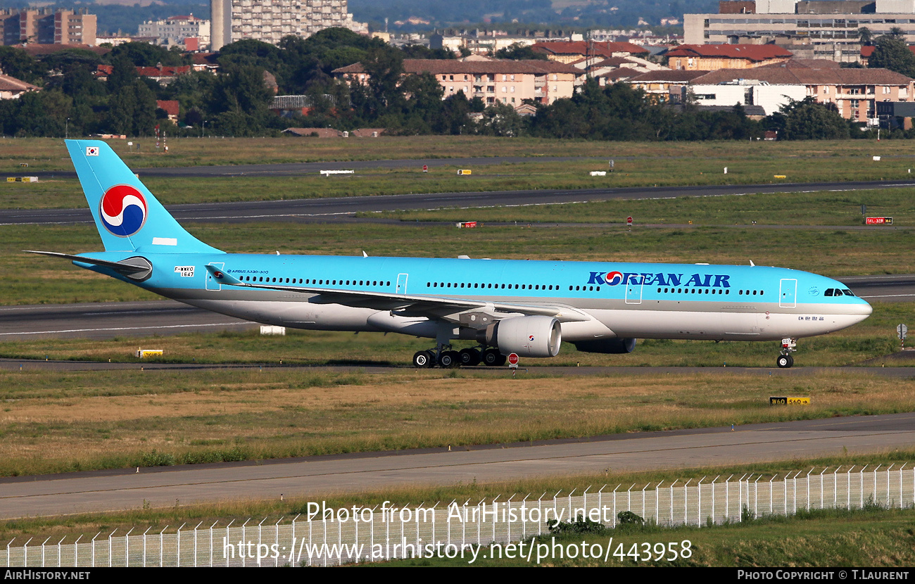 Aircraft Photo of F-WWKO | Airbus A330-323 | Korean Air | AirHistory.net #443958