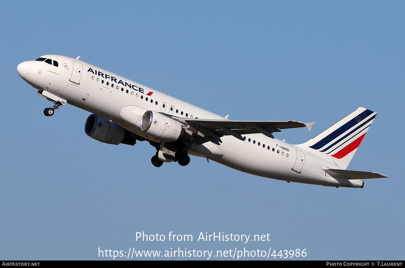 Aircraft Photo of F-HBND | Airbus A320-214 | Air France | AirHistory.net #443986