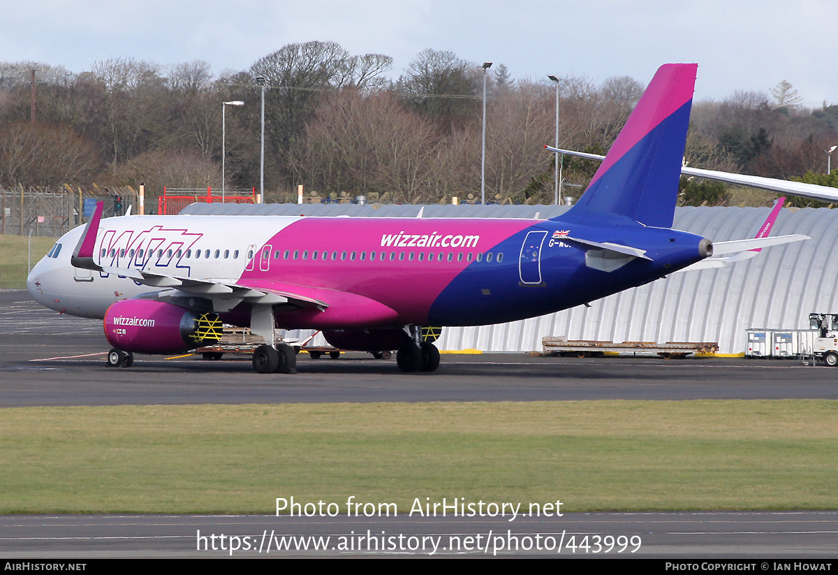 Aircraft Photo of G-WUKF | Airbus A320-232 | Wizz Air | AirHistory.net #443999