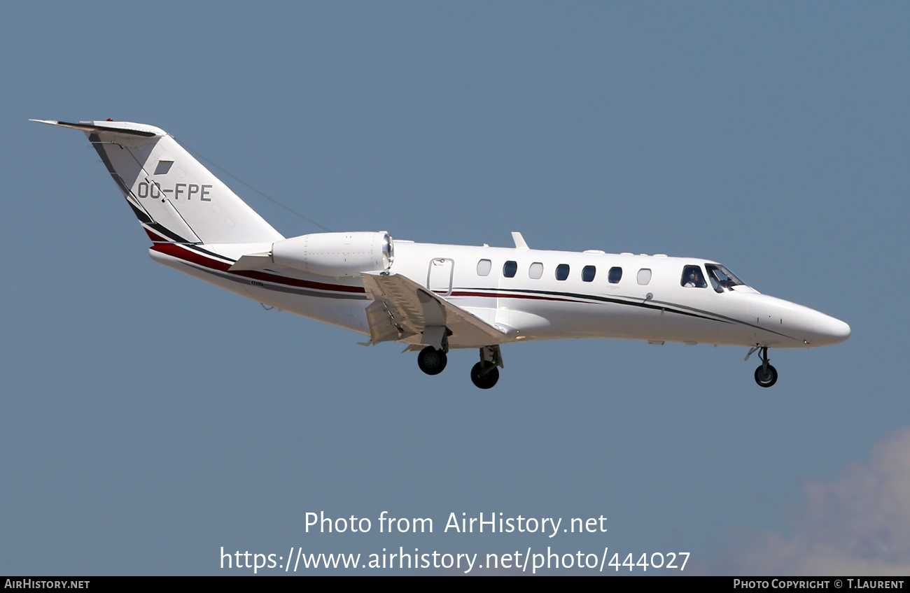 Aircraft Photo of OO-FPE | Cessna 525B CitationJet CJ3 | AirHistory.net #444027