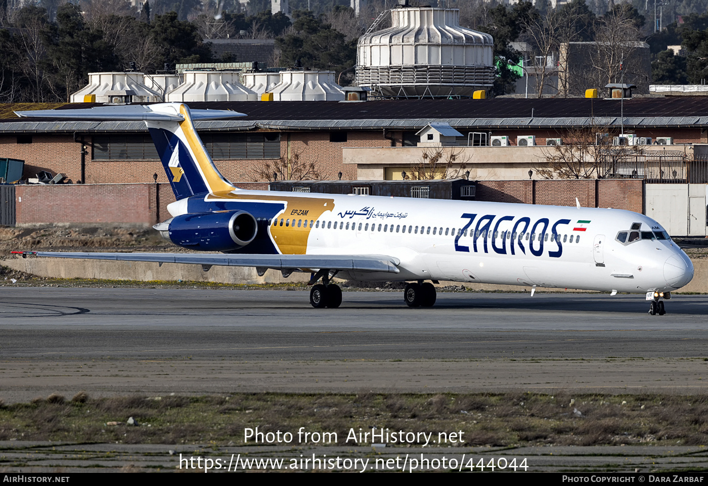 Aircraft Photo of EP-ZAM | McDonnell Douglas MD-82 (DC-9-82) | Zagros Airlines | AirHistory.net #444044