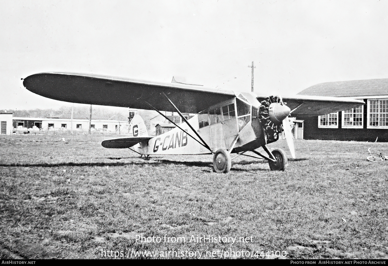 Aircraft Photo of G-CANB | Fairchild FC-2 | AirHistory.net #444100