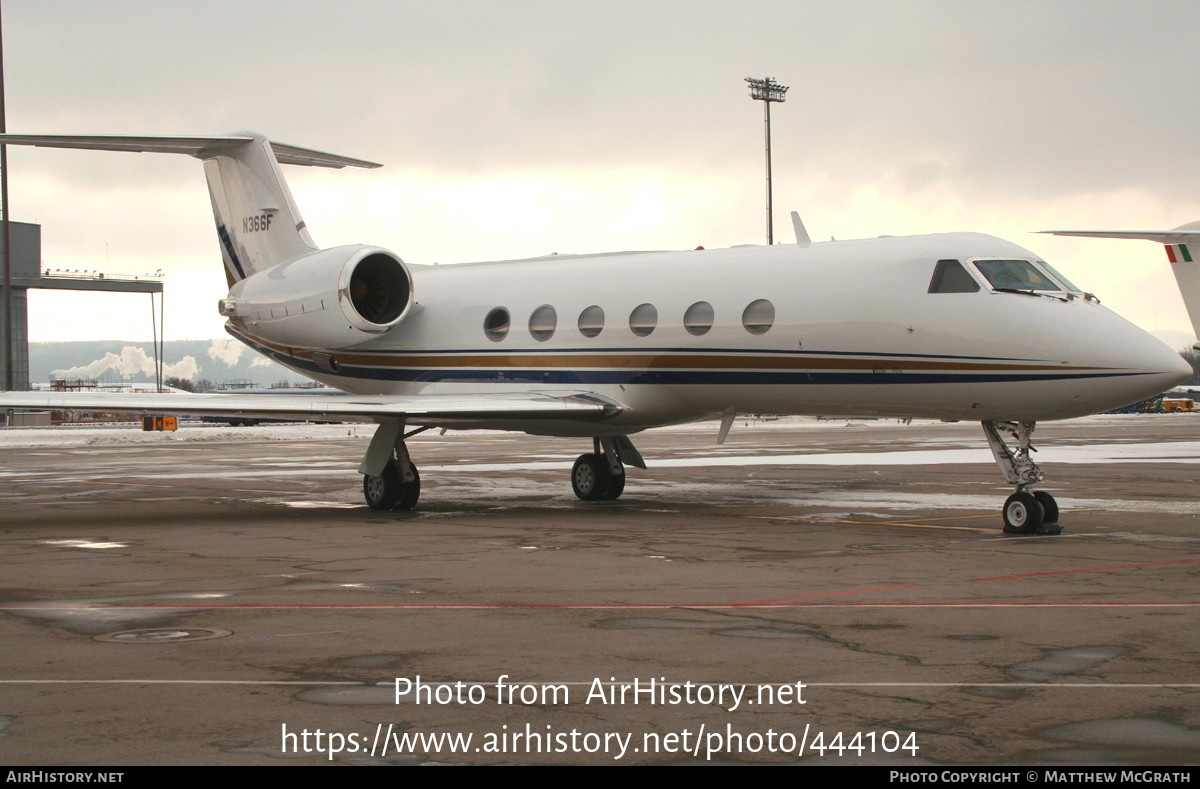 Aircraft Photo of N366F | Gulfstream Aerospace G-IV Gulfstream IV | AirHistory.net #444104