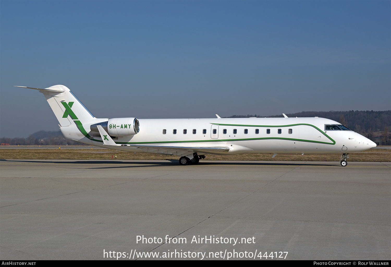 Aircraft Photo of 9H-AMY | Bombardier Challenger 850 (CRJ-200SE/CL-600-2B19) | AirX Charter | AirHistory.net #444127