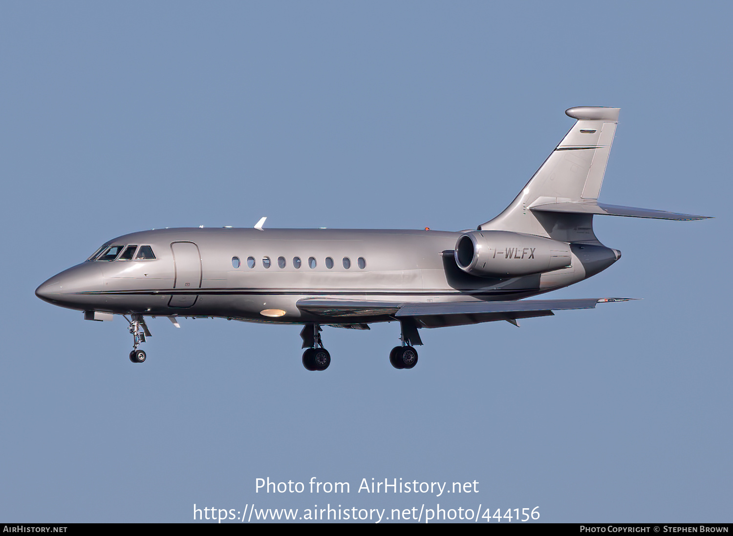 Aircraft Photo of I-WLFX | Dassault Falcon 2000 | AirHistory.net #444156