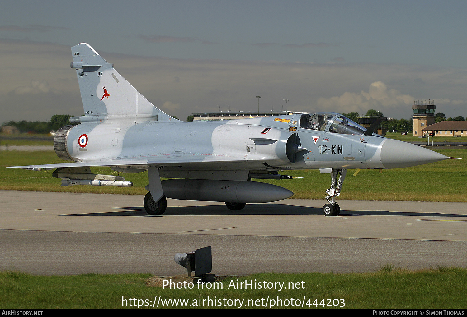 Aircraft Photo of 87 | Dassault Mirage 2000C | France - Air Force | AirHistory.net #444203