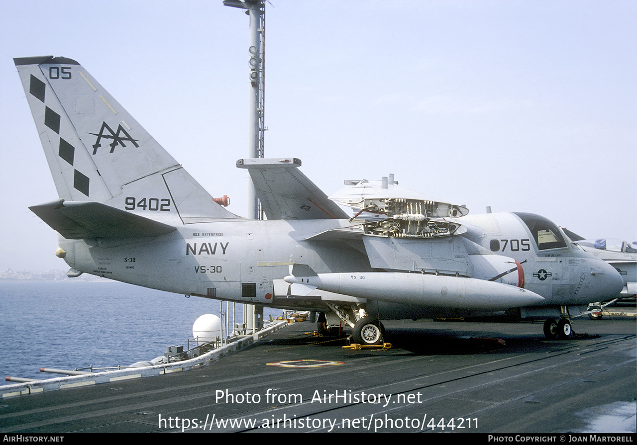 Aircraft Photo of 159402 | Lockheed S-3B Viking | USA - Navy | VS-30 | AirHistory.net #444211