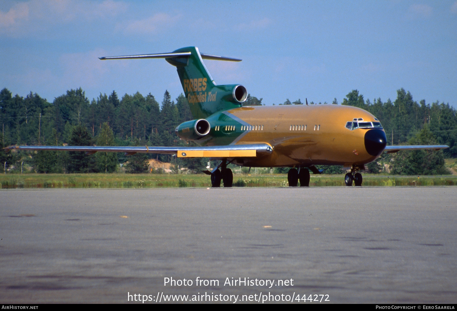 Aircraft Photo of N60FM | Boeing 727-27 | Forbes Magazine | AirHistory.net #444272