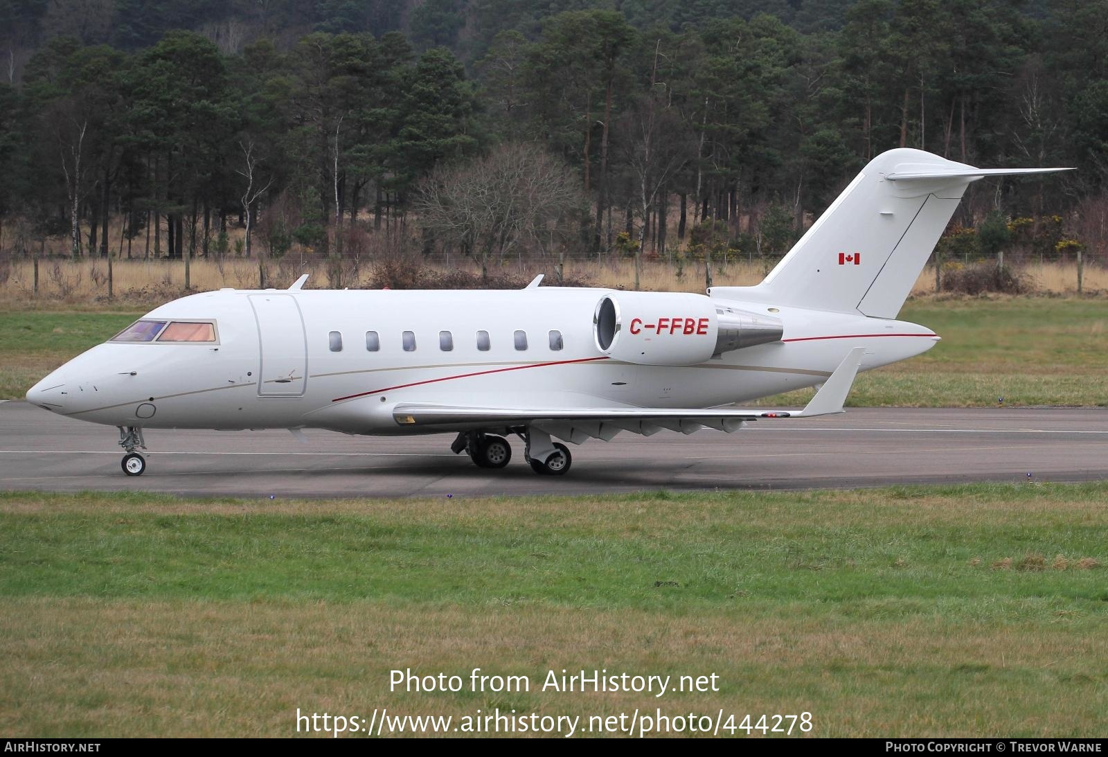 Aircraft Photo of C-FFBE | Bombardier Challenger 650 (CL-600-2B16) | AirHistory.net #444278