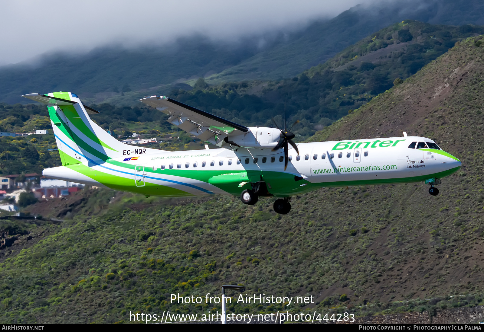 Aircraft Photo of EC-NQR | ATR ATR-72-600 (ATR-72-212A) | Binter Canarias | AirHistory.net #444283