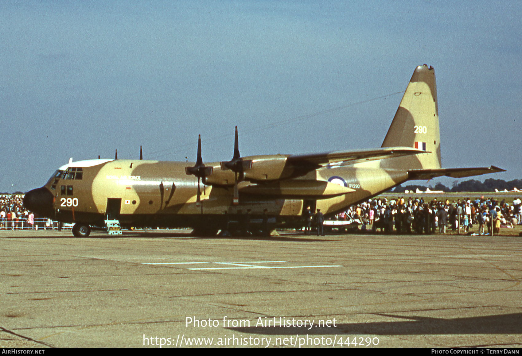 Aircraft Photo of XV290 | Lockheed C-130K Hercules C1 (L-382) | UK - Air Force | AirHistory.net #444290