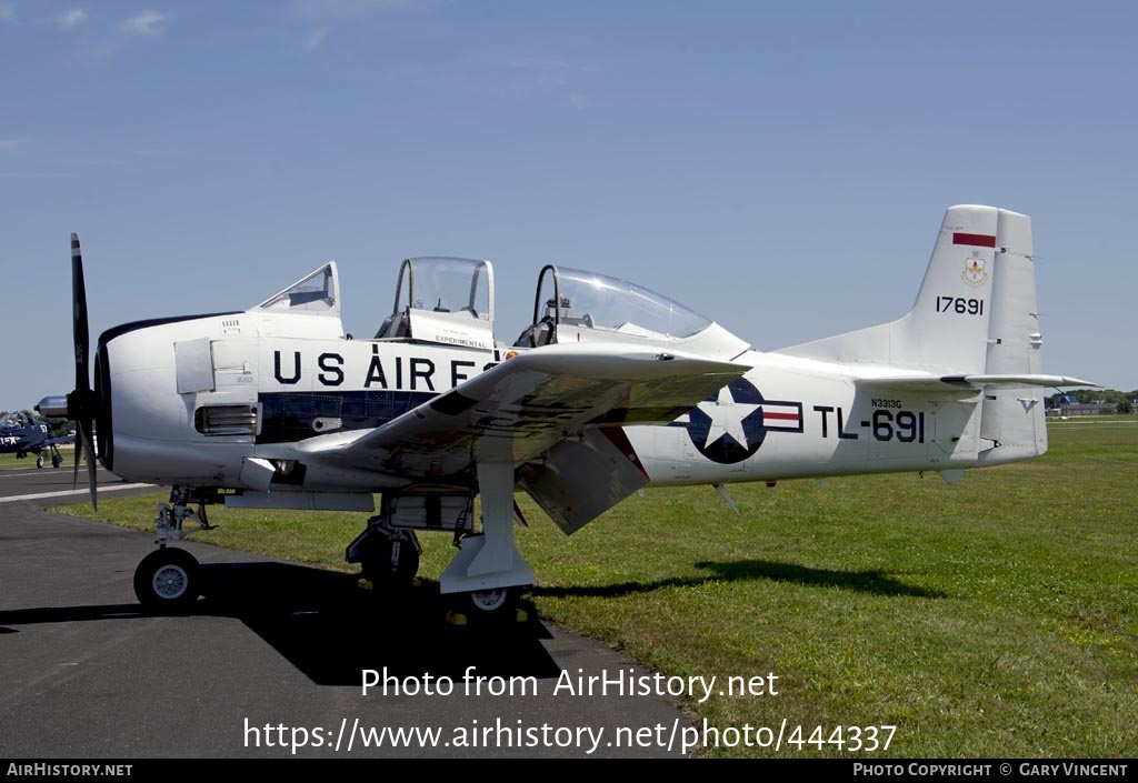 Aircraft Photo of N3313G | North American T-28A Trojan | USA - Air Force | AirHistory.net #444337