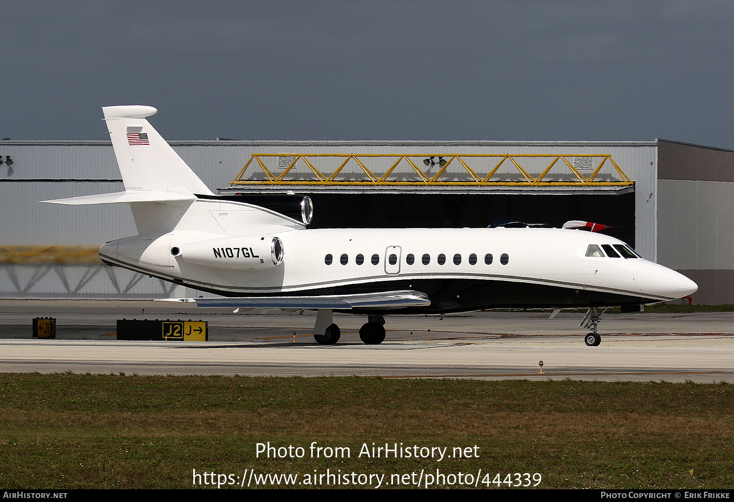 Aircraft Photo of N107GL | Dassault Falcon 900C | AirHistory.net #444339