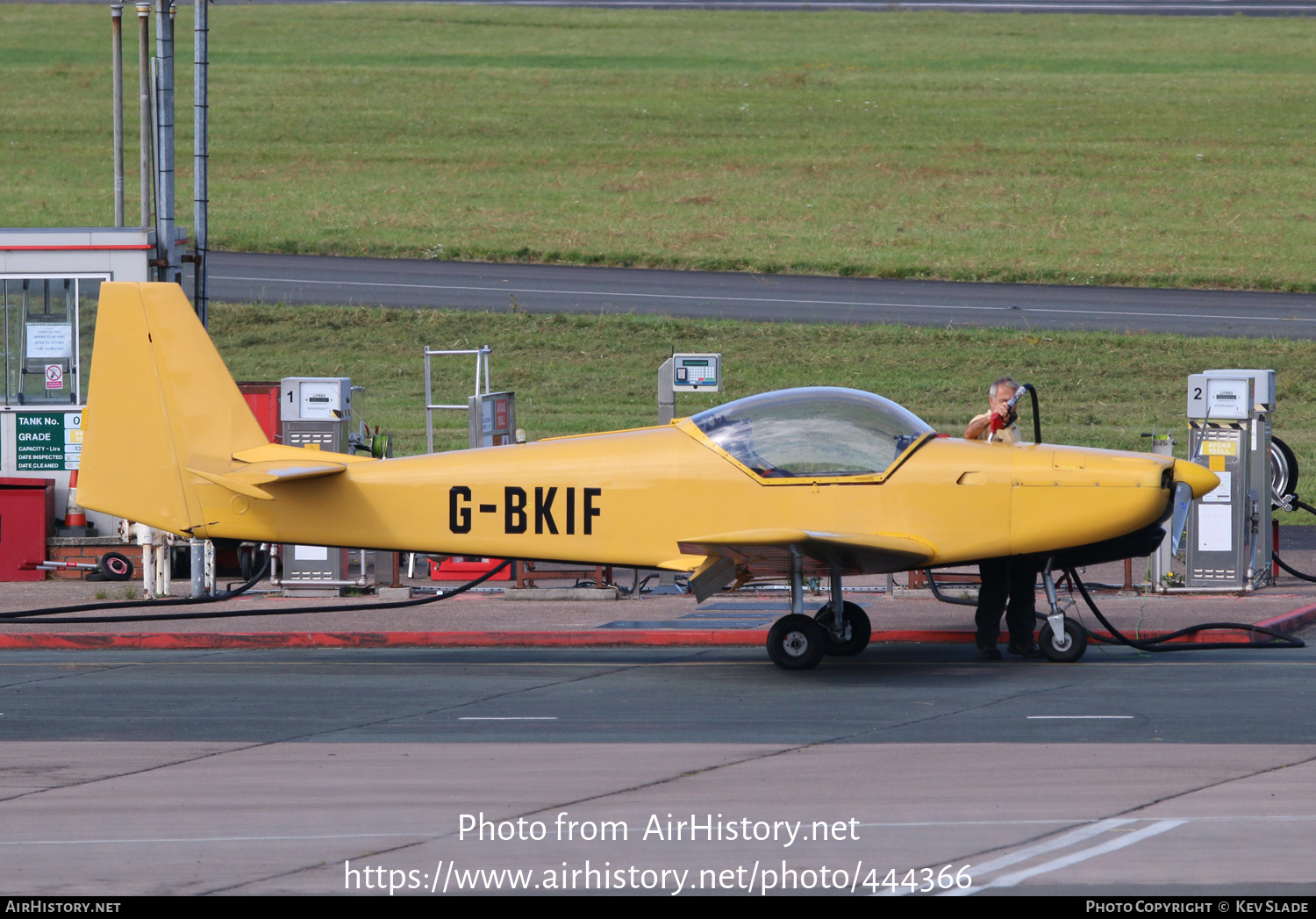 Aircraft Photo of G-BKIF | Fournier RF-6B-100 | AirHistory.net #444366